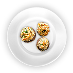 Garlic Mushrooms With Cheese 